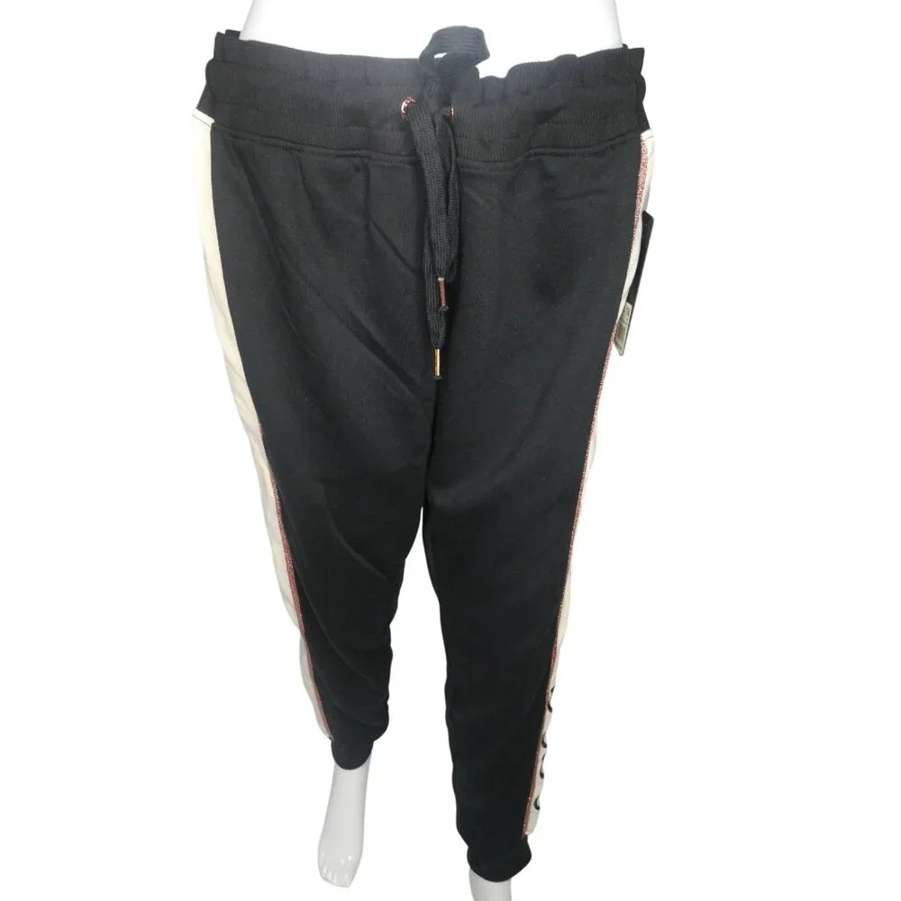 Bebe Sport Color Pop Jogger Black Women's Size 1X - Picture 6 of 13